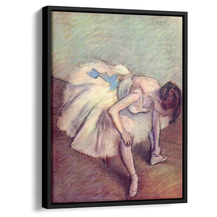 Seated Dancer (1883) by Edgar Degas