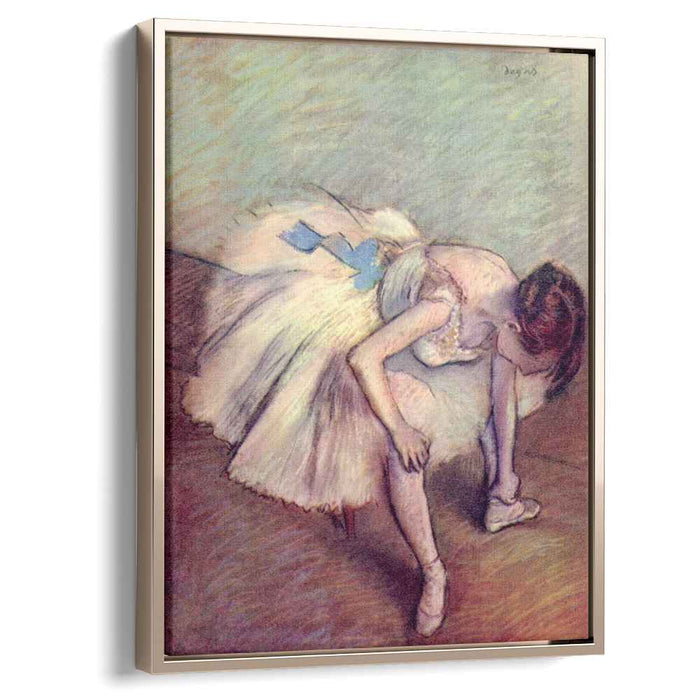 Seated Dancer (1883) by Edgar Degas