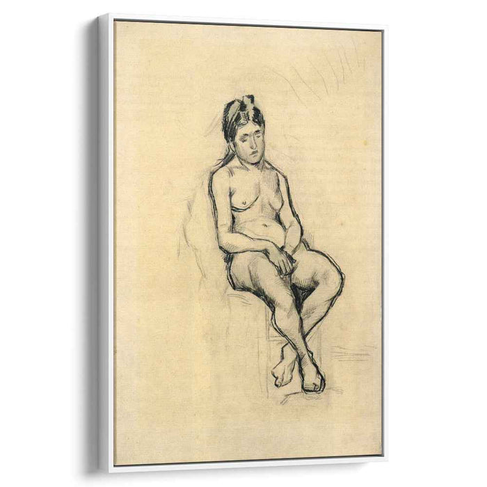Seated Female Nude (1886) by Vincent van Gogh