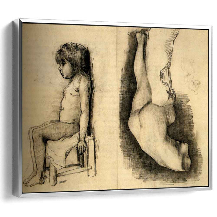 Seated Girl and Venus (1886) by Vincent van Gogh