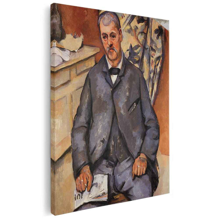 Seated Man (1900) by Paul Cezanne