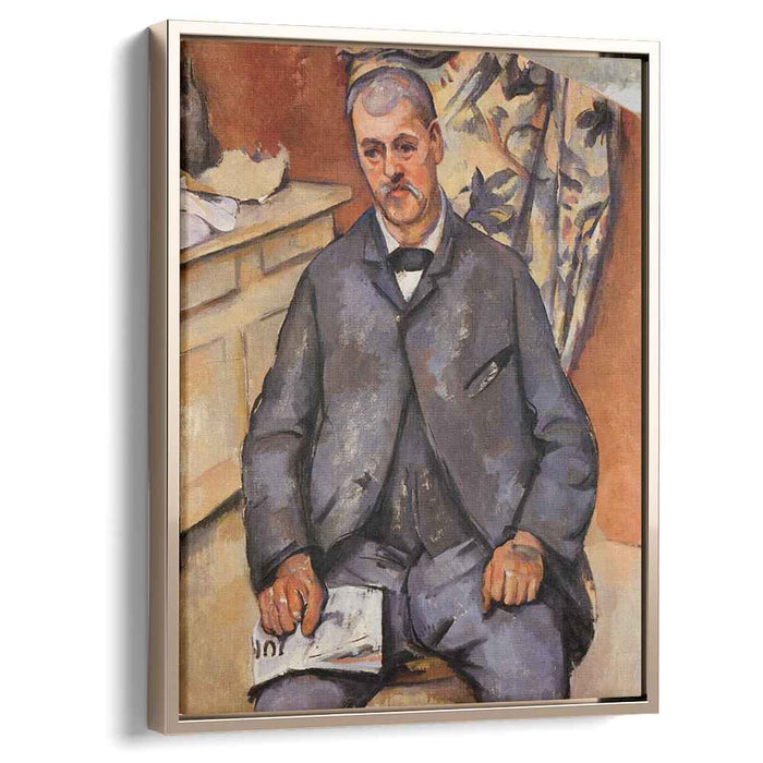 Seated Man (1900) by Paul Cezanne