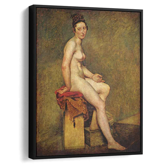 Seated Nude, Mademoiselle Rose by Eugene Delacroix