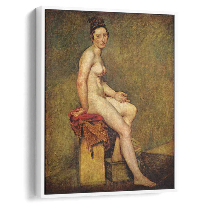 Seated Nude, Mademoiselle Rose by Eugene Delacroix