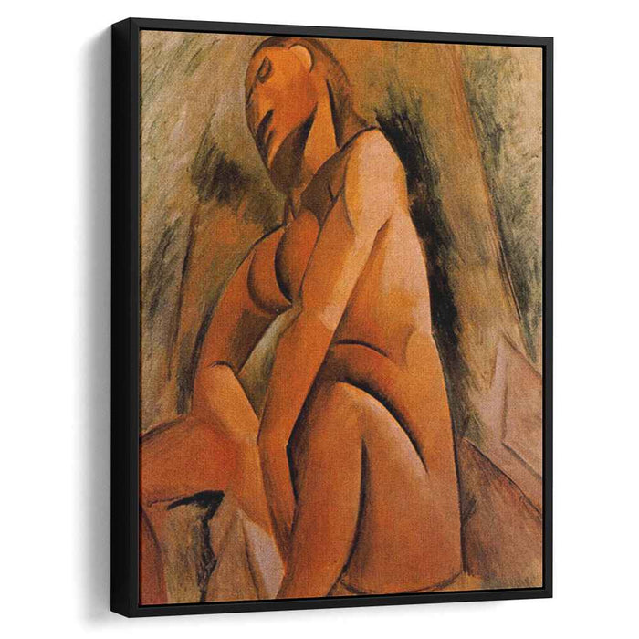 Seated nude (1908) by Pablo Picasso