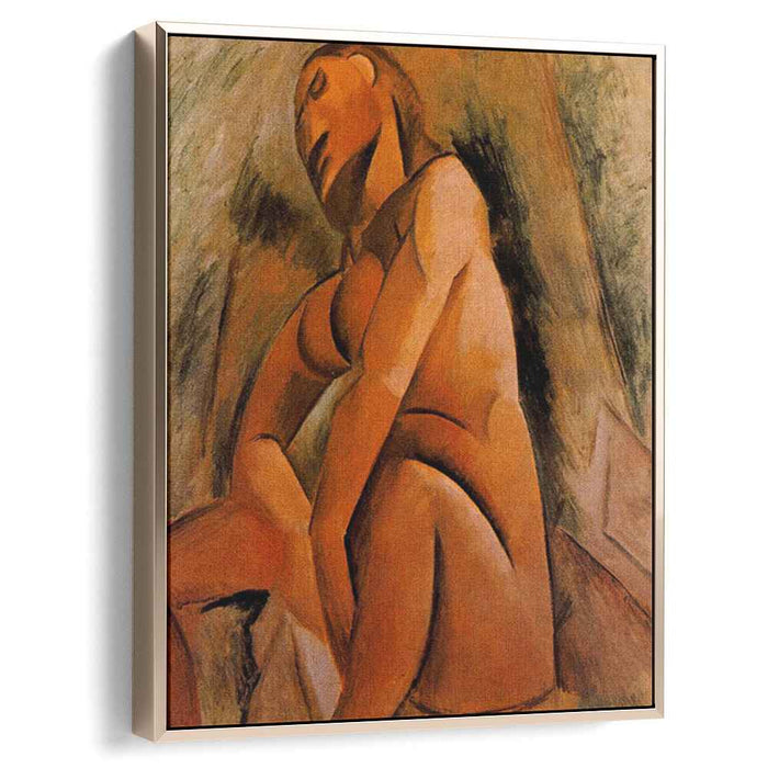 Seated nude (1908) by Pablo Picasso