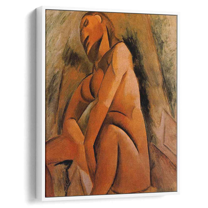 Seated nude (1908) by Pablo Picasso