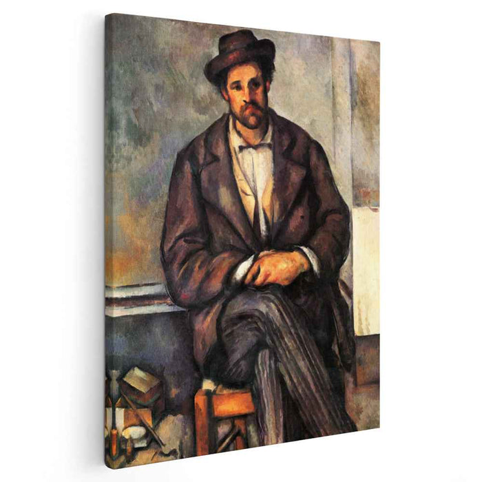 Seated Peasant (1900) by Paul Cezanne