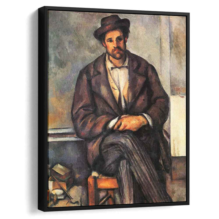 Seated Peasant (1900) by Paul Cezanne