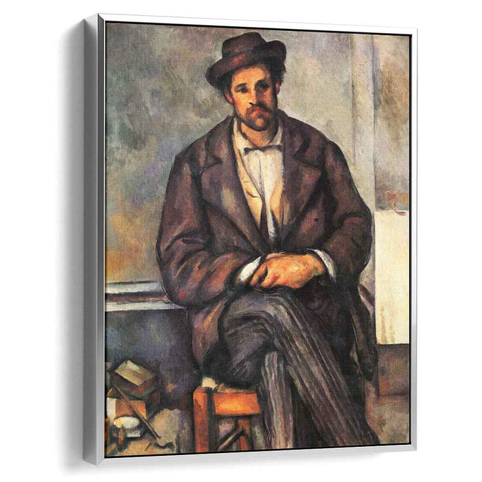 Seated Peasant (1900) by Paul Cezanne