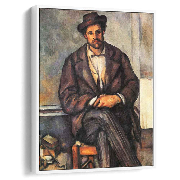 Seated Peasant (1900) by Paul Cezanne