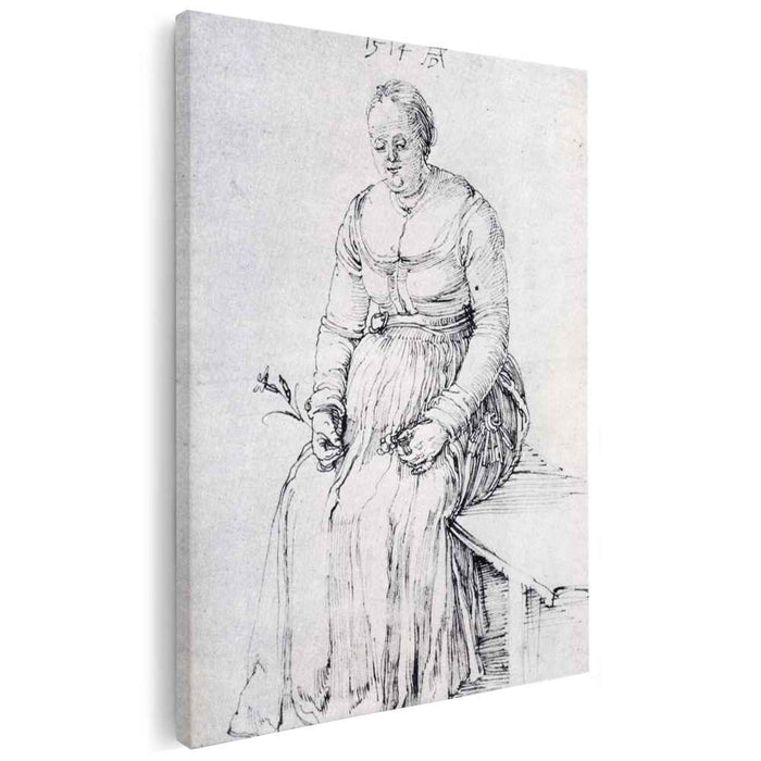 Seated Woman (1514) by Albrecht Durer
