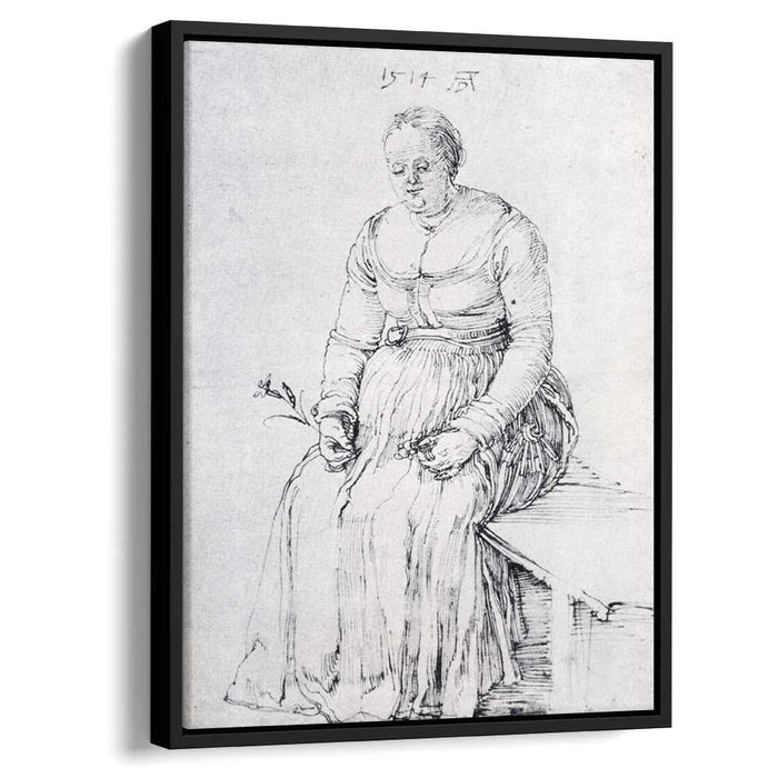 Seated Woman (1514) by Albrecht Durer