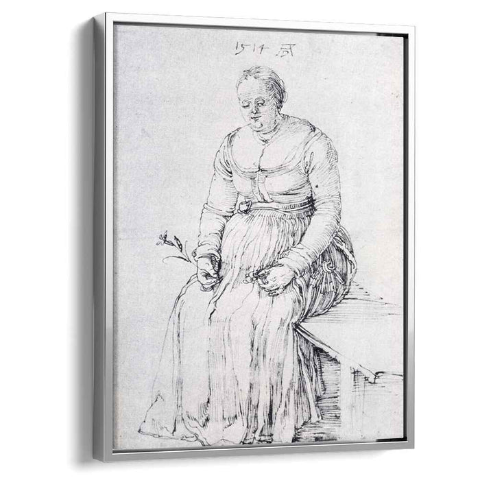 Seated Woman (1514) by Albrecht Durer