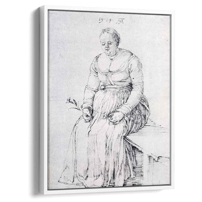 Seated Woman (1514) by Albrecht Durer