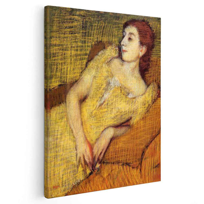 Seated Woman (1895) by Edgar Degas