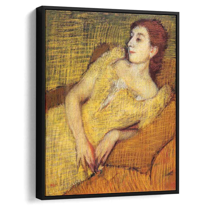 Seated Woman (1895) by Edgar Degas