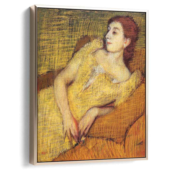 Seated Woman (1895) by Edgar Degas