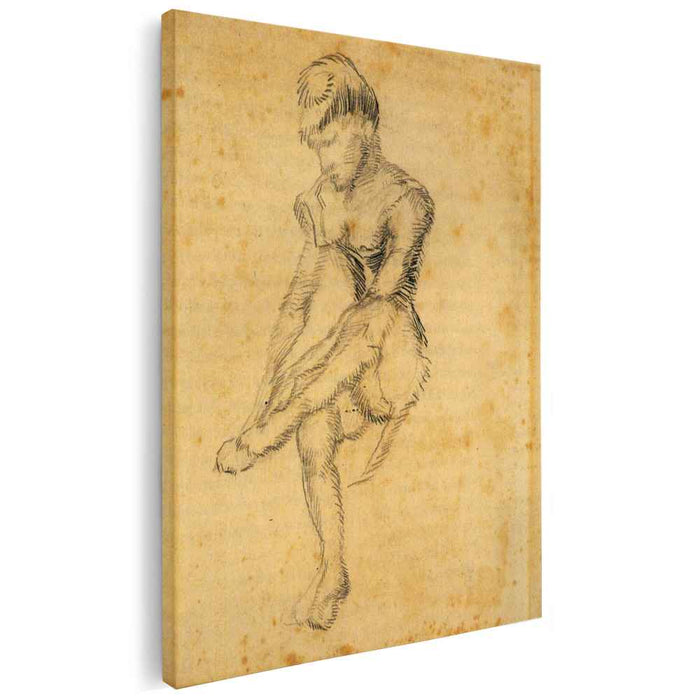 Seated Woman (1887) by Vincent van Gogh