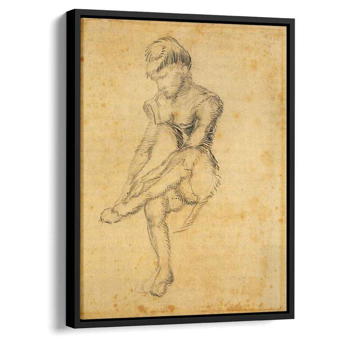 Seated Woman (1887) by Vincent van Gogh