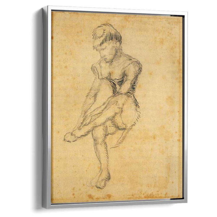 Seated Woman (1887) by Vincent van Gogh