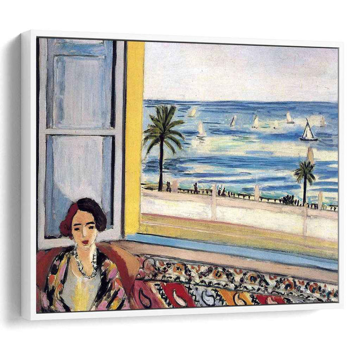 Seated Woman, Back Turned to the Open Window by Henri Matisse