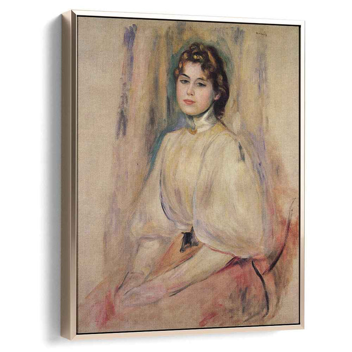 Seated Young Woman (1890) by Pierre-Auguste Renoir