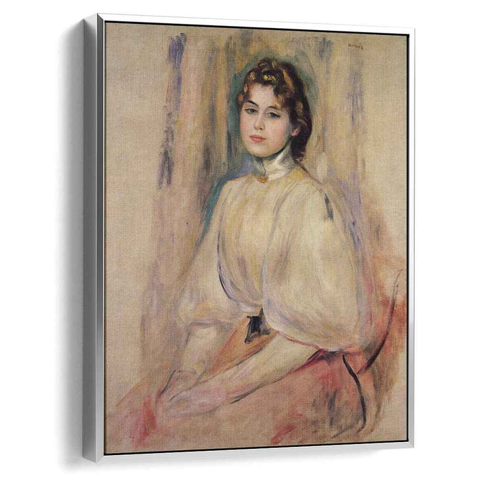 Seated Young Woman (1890) by Pierre-Auguste Renoir