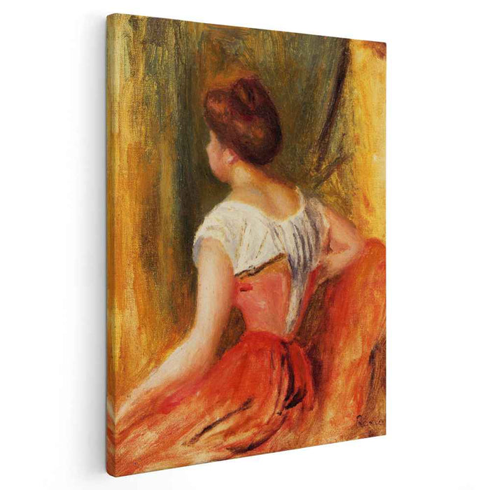 Seated Young Woman (1896) by Pierre-Auguste Renoir
