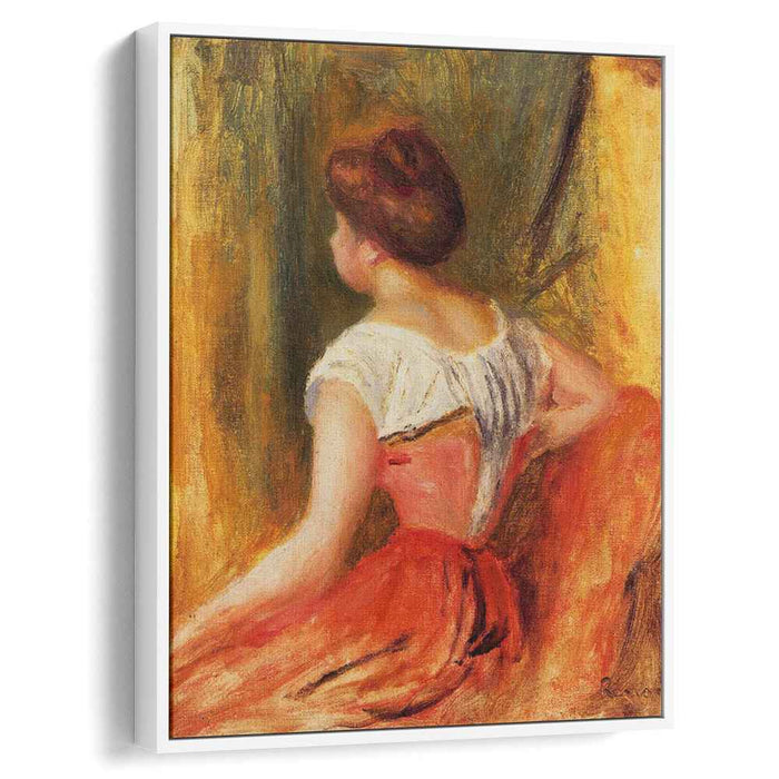 Seated Young Woman (1896) by Pierre-Auguste Renoir