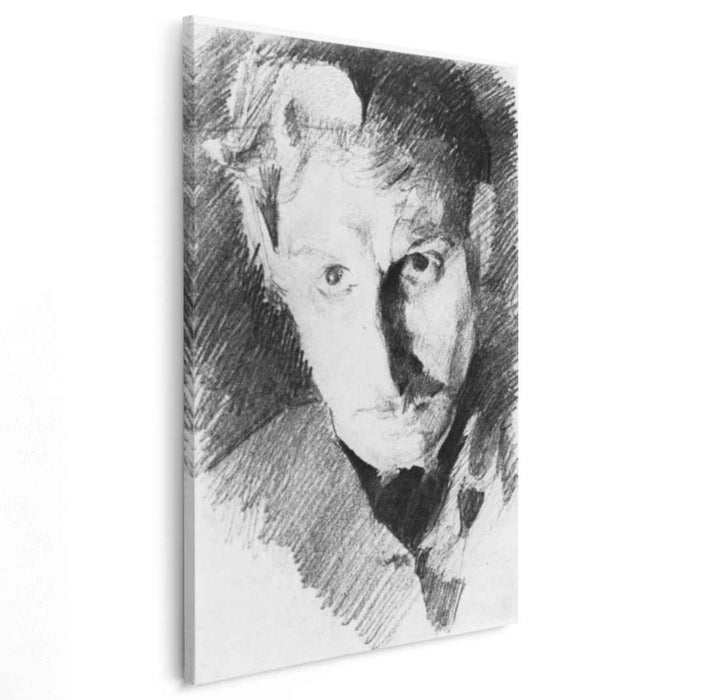 Self Portrait (1885) by Mikhail Vrubel