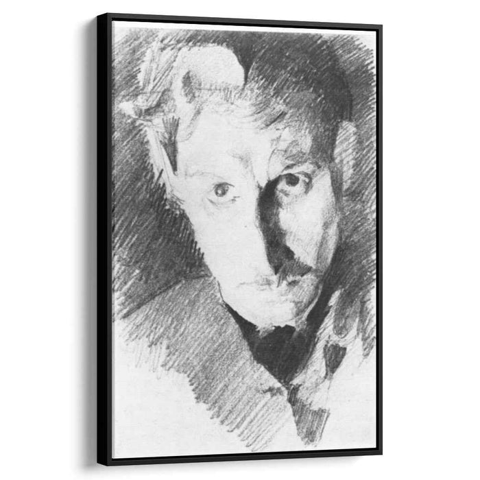 Self Portrait (1885) by Mikhail Vrubel