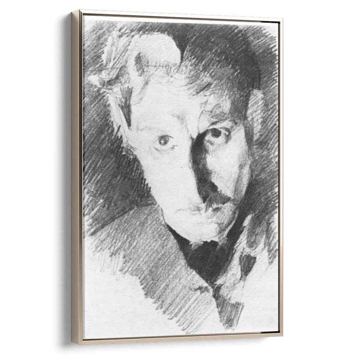 Self Portrait (1885) by Mikhail Vrubel