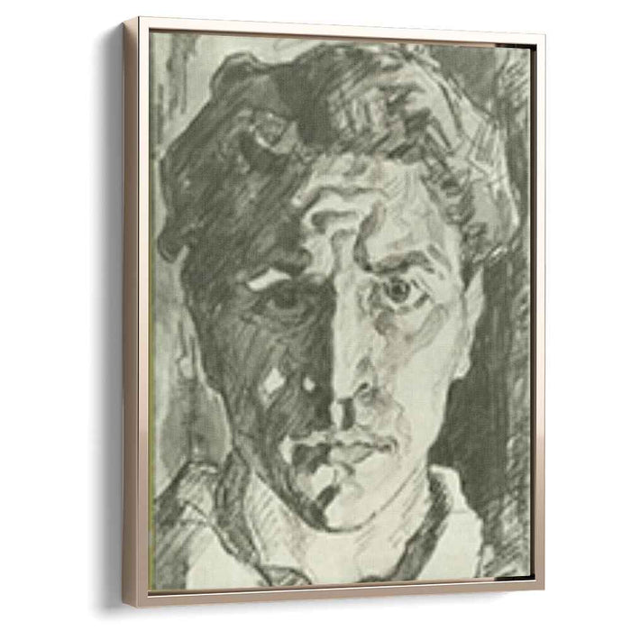 Self-portrait (1916) by Aleksandr Deyneka