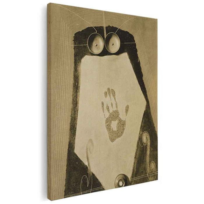 Self-Portrait Assemblage (1916) by Man Ray