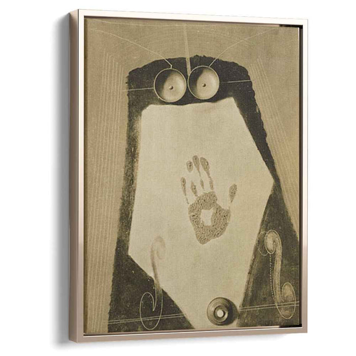 Self-Portrait Assemblage (1916) by Man Ray