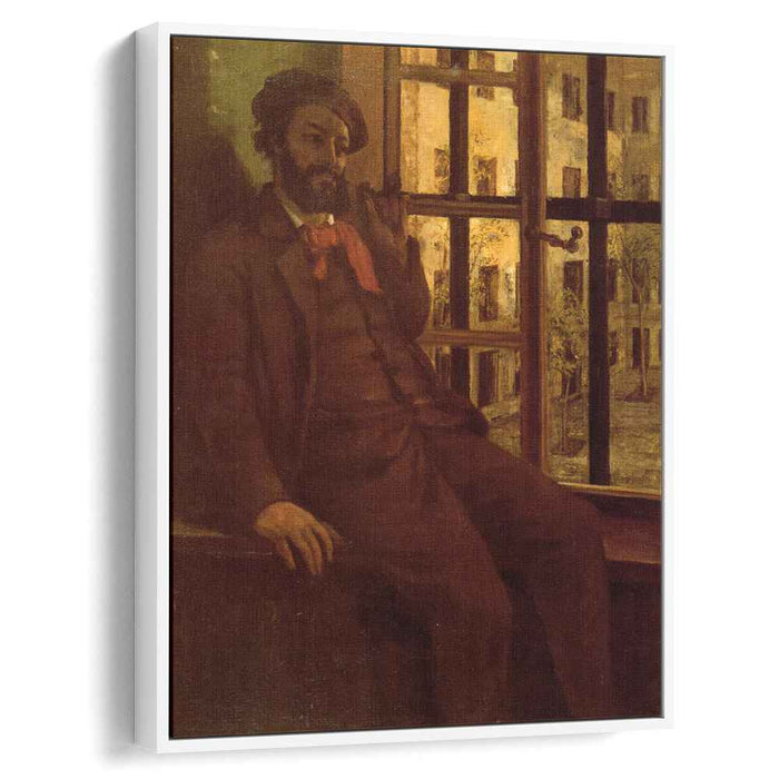 Self-Portrait at Sainte Pelagie (1873) by Gustave Courbet