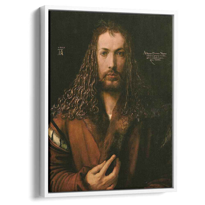 Self-Portrait at the Age of Twenty Eight (1500) by Albrecht Durer