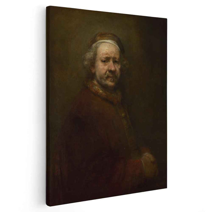 Self-portrait in at the Age of 63 (1669) by Rembrandt