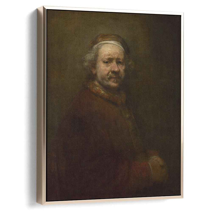 Self-portrait in at the Age of 63 (1669) by Rembrandt