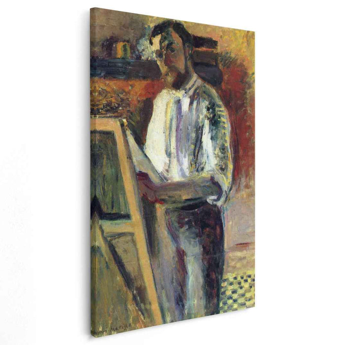 Self-Portrait in Shirtsleeves (1900) by Henri Matisse