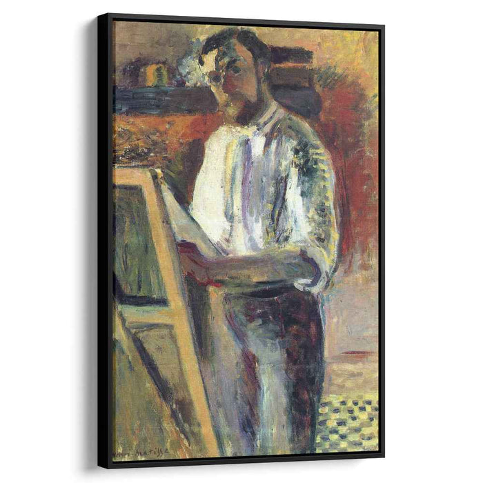Self-Portrait in Shirtsleeves (1900) by Henri Matisse