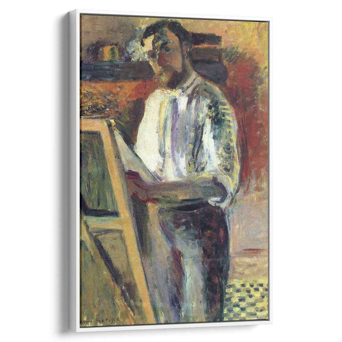 Self-Portrait in Shirtsleeves (1900) by Henri Matisse