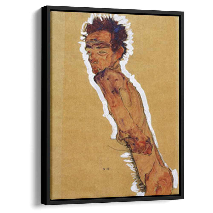 Self Portrait Nude (1910) by Egon Schiele