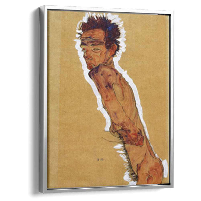 Self Portrait Nude (1910) by Egon Schiele