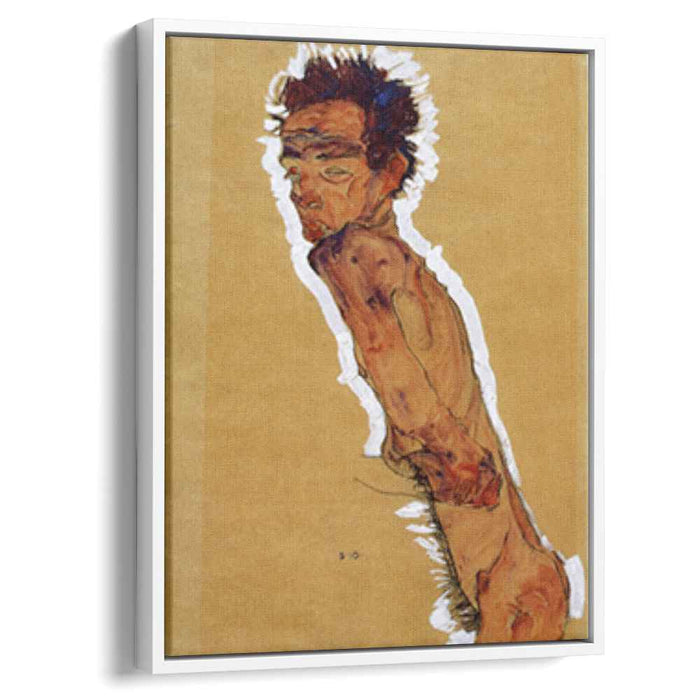 Self Portrait Nude (1910) by Egon Schiele