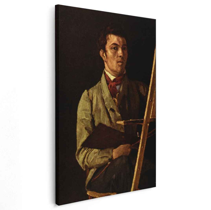 Self-portrait (1825) by Camille Corot