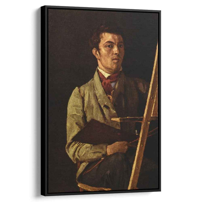 Self-portrait (1825) by Camille Corot