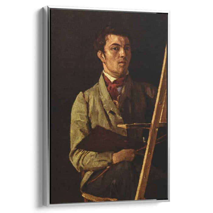 Self-portrait (1825) by Camille Corot