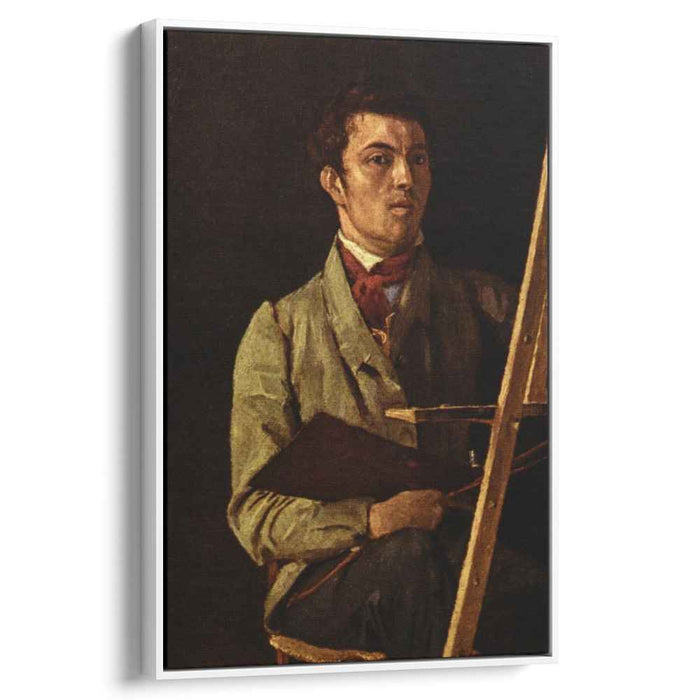 Self-portrait (1825) by Camille Corot